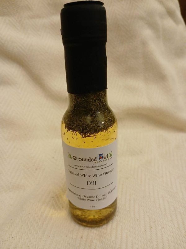 Infused White Wine Vinegar - Dill