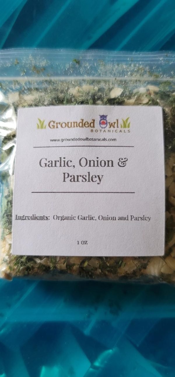 Garlic, Onion and Parsley