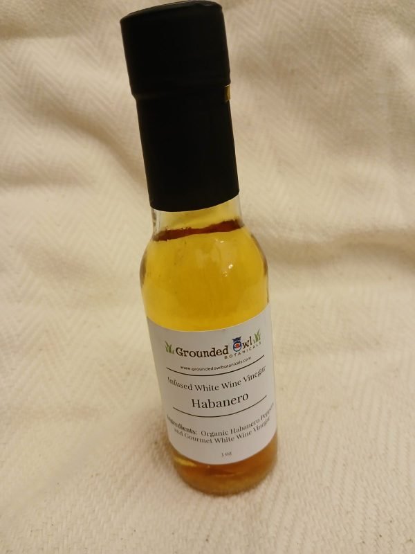Infused White Wine Vinegar - Habanero