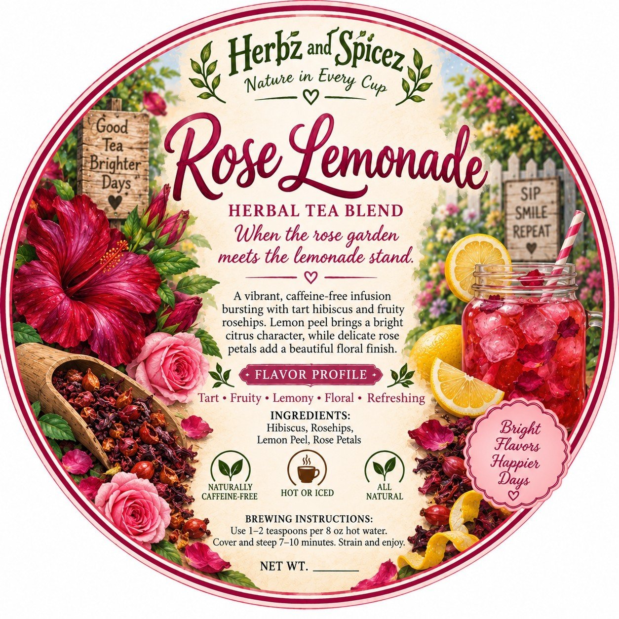 Rose Lemonade