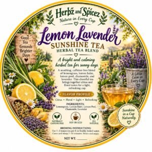 Lemon Lavender Sunshine