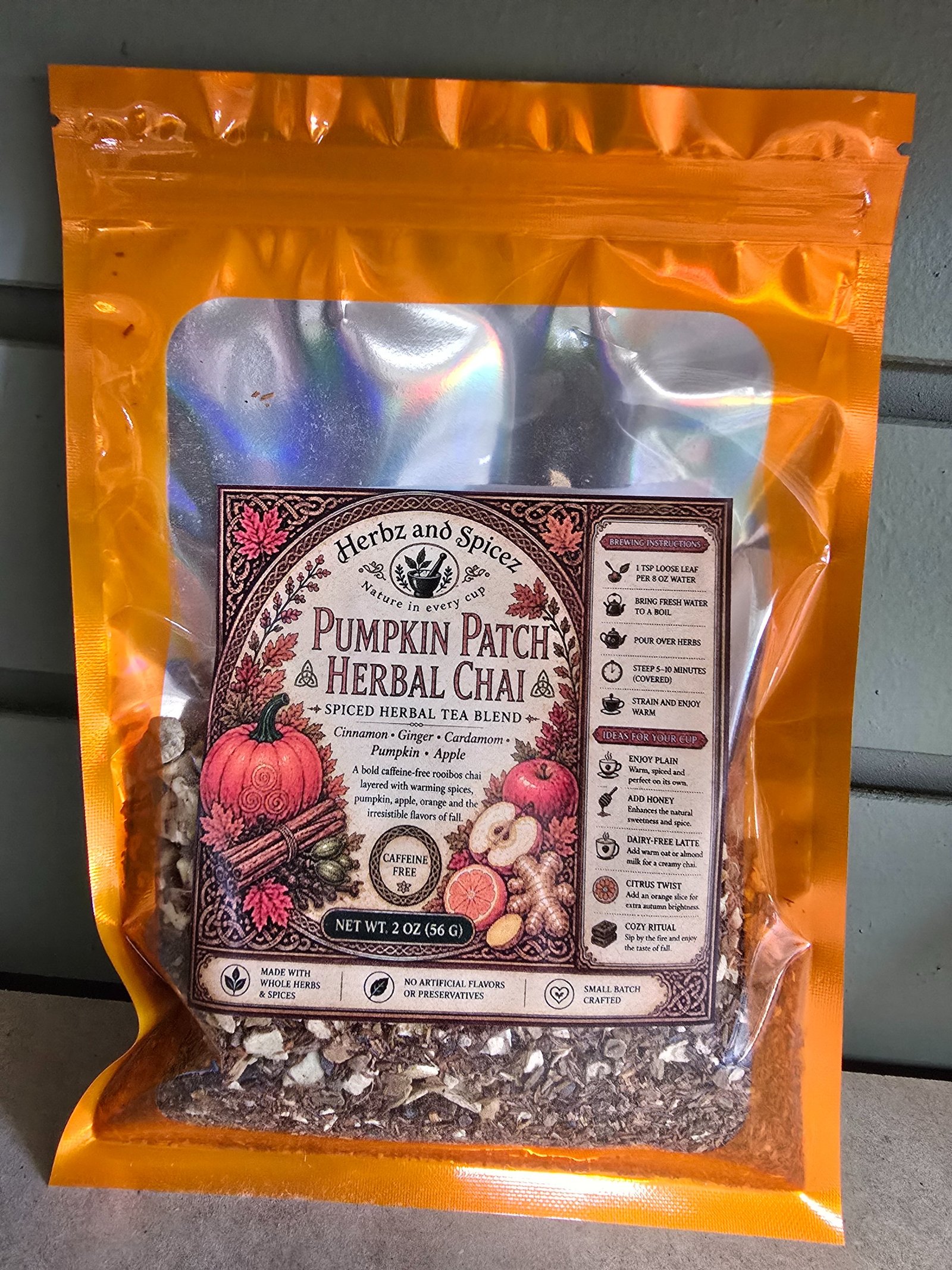 Pumpkin Patch Herbal Chai