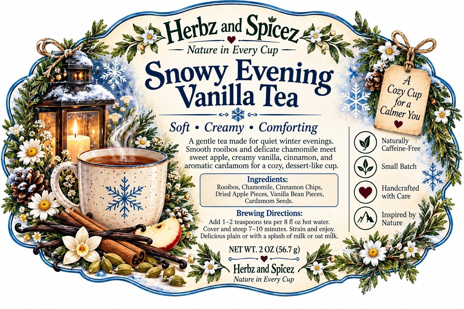 Snowy Evening Vanilla